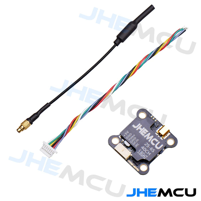 JHEMCU 25-600mW 5.8GHz MMCX VTX w/ IRC Tramp - 20x20mm