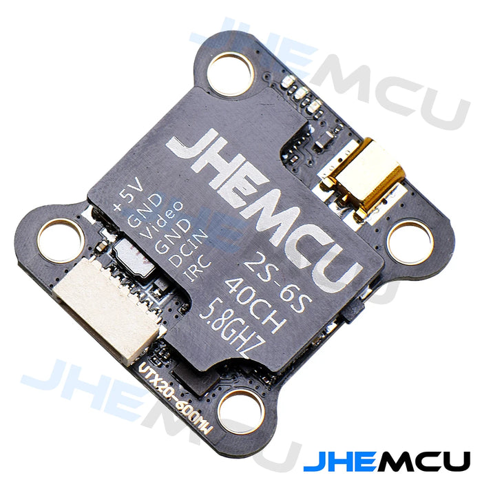 JHEMCU 25-600mW 5.8GHz MMCX VTX w/ IRC Tramp - 20x20mm