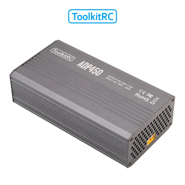 ToolkitRC ADP-450 450W 24V 19A Power Supply - XT60