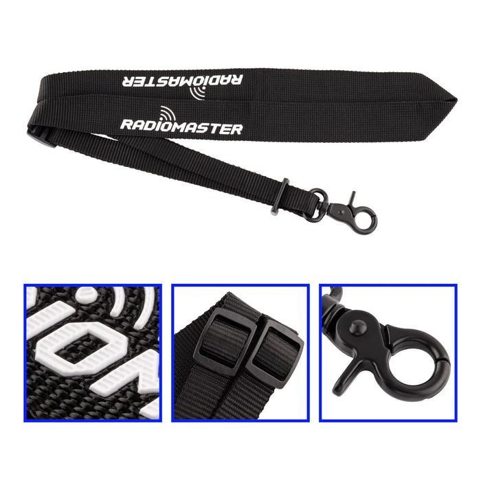 RadioMaster Transmitter Neck Strap V2 - Black