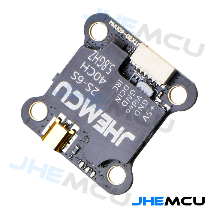 JHEMCU 25-600mW 5.8GHz MMCX VTX w/ IRC Tramp - 20x20mm