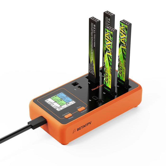 BetaFPV HexaCharger Pro 1S Battery Charger
