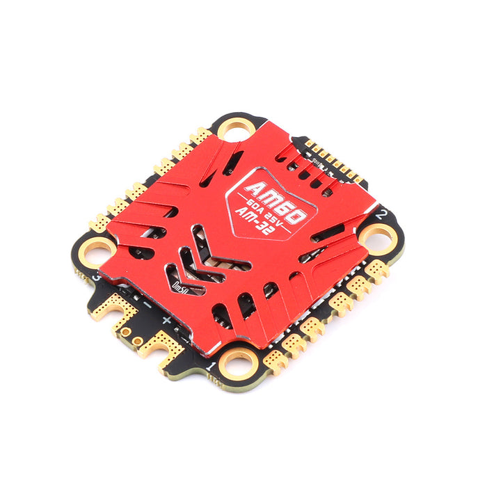 Skystars F7HD Pro3 Flight Controller and AM60A AM-32 32bit 4-in-1 ESC Fly Tower Stack - 30x30mm