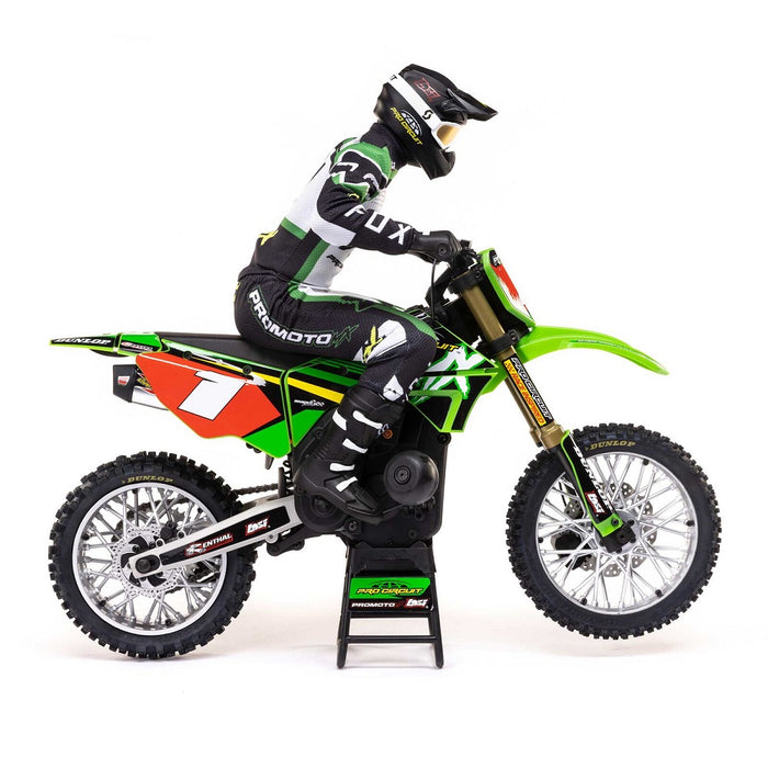 Losi 1/4 Promoto-MX Motorcycle RTR with Battery and Charger, Pro Circuit