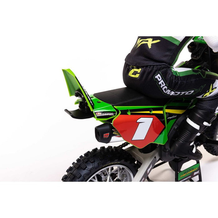 Losi 1/4 Promoto-MX Motorcycle RTR with Battery and Charger, Pro Circuit