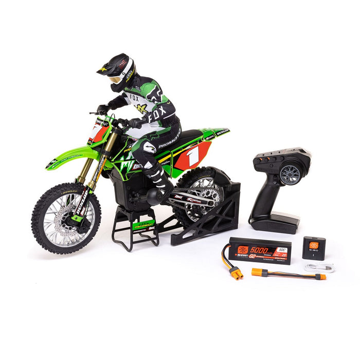 Losi 1/4 Promoto-MX Motorcycle RTR with Battery and Charger, Pro