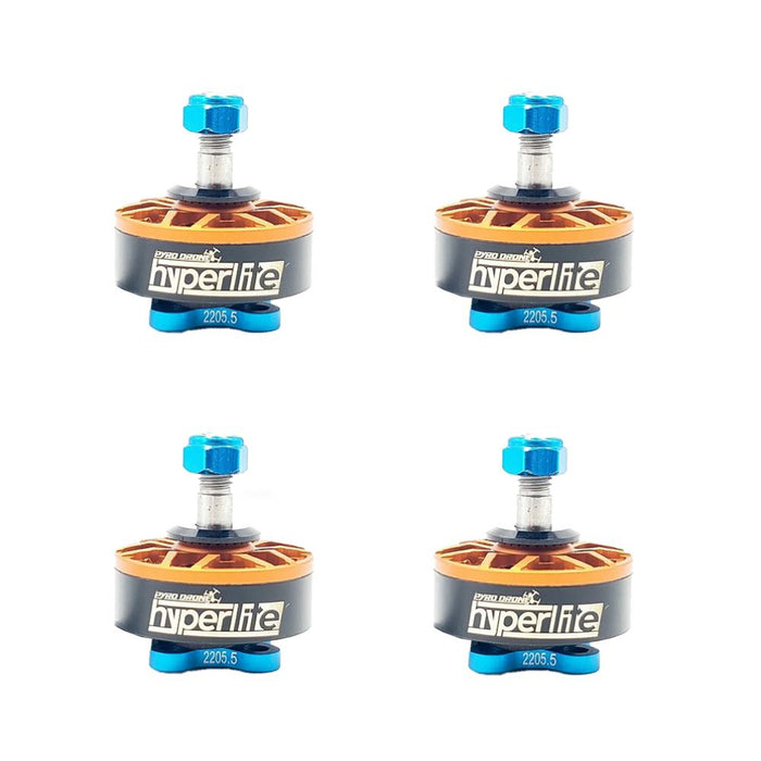 Hyperlite 2205.5 E-Series FPV Racing Motor Combo - 2222KV (4 Pcs.)