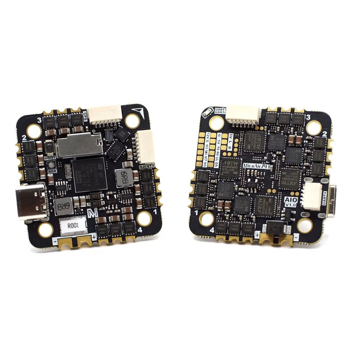 MicoAir H743 AIO 35A AM32 3-6S Flight Controller & ESC - 25×25mm