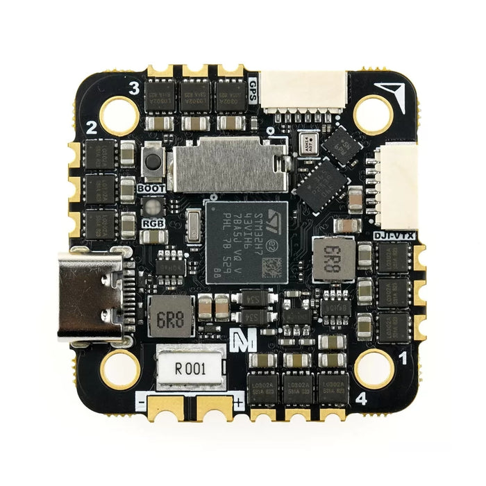 MicoAir H743 v2 AIO Flight Controller & 35A 2-6S 4in1 ESC - 25×25mm