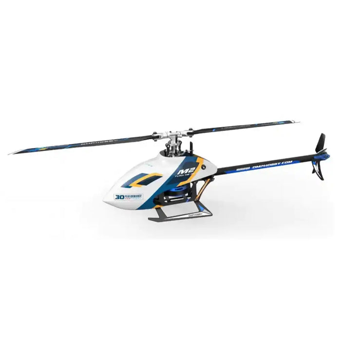 OMPHobby M2 EVO BNF 3D Flybarless Dual Brushless Motor Direct-Drive RC Helicopter - WHITE