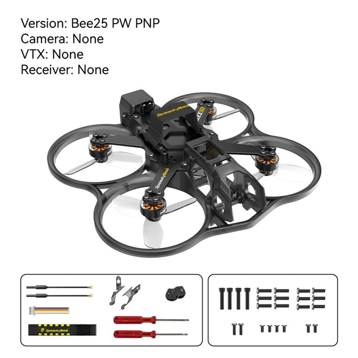 SpeedyBee Bee25 (O3 Ready) 2.5" CineWhoop Drone - Choose Receiver