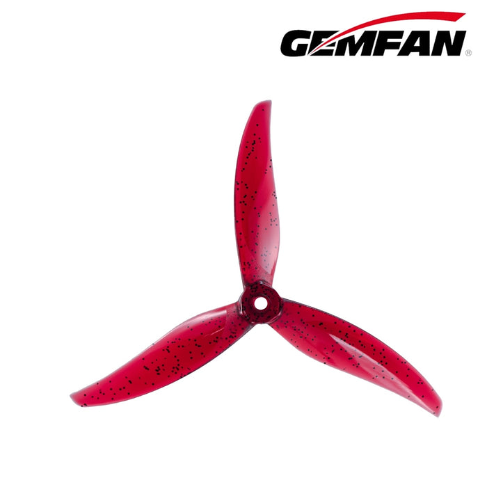 Gemfan Proxy 5127.5 Tri-Blade 5" Prop - 2CW+2CCW - Choose Color