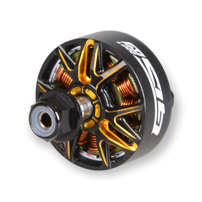 RCINPOWER GTS V4 2207 1600KV Brushless FPV Drone Motor - Black/Gold