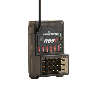 RadioMaster R85C 2.4GHz Frsky D8/D16 Futaba SFHSS PWM Receiver with External Antenna