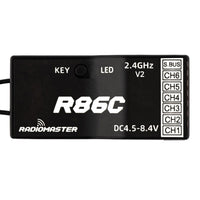 Radiomaster R86C V2 6CH Frsky D8/D16 Compatible PWM Receiver w/Sbus