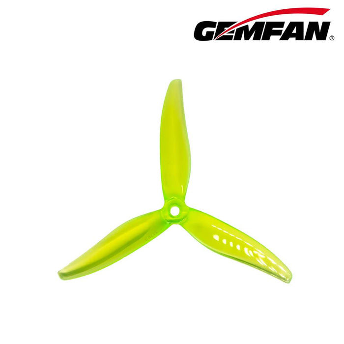 Gemfan Fury 5128 3 (5.1x2.8x3) PC Durable Prop (2CW+2CCW)- Choose Color