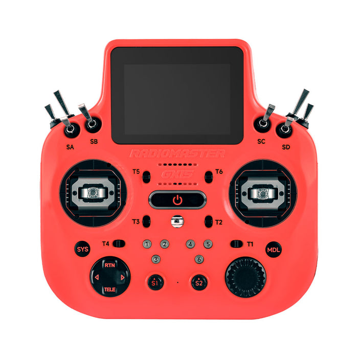 RadioMaster GX15 ELRS Gemini 2.4GHz 3.5-inch Touchscreen Display V6 CNC Hall Sensor Gimbals Radio Controller - Choose Color