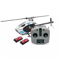 Goosky S1 RTF Version (Mode 2) 3D Flybarless Dual Brushless Motor Direct-Drive RC Helicopter - WHITE