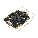 Sequre E70 G1 128K 32Bit 2-8S 70A BL32 4in1 ESC - 20x20mm