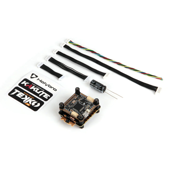 Holybro Kakute F4 V2.4 W/Tekko32 F4 4in1 50A ESC STACK with DJI O3 Plug - 30x30mm