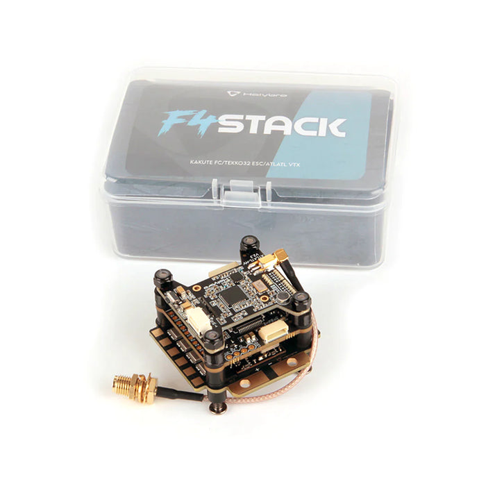 Holybro Kakute F4 V2.4 STACK W/Tekko32 F4 Metal 4in1 65A ESC & Atlatl HV V2 VTX - 30x30mm