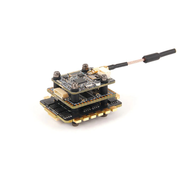 Holybro Kakute H7 Mini Stack with H7 v1.3 Flight controller and Tekko32 AM32 50A 4in1 Mini ESC and Atlatl HV micro VTX - 20x20mm