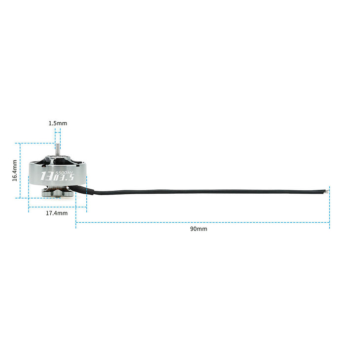 GEPRC SPEEDX2 1303.5 5500KV Motor for 2 or 2.5 inch Drones (1 Pc.)