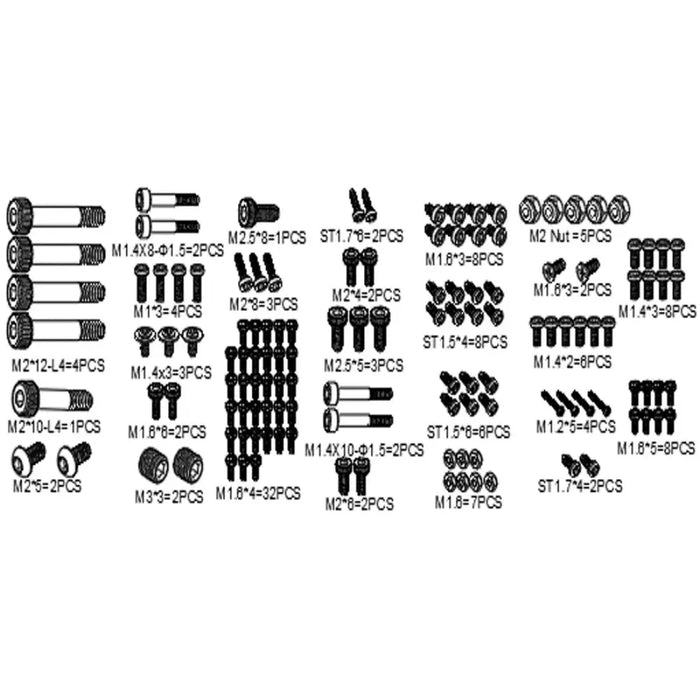 Goosky S2 3D Helicopter Screw Kit Set