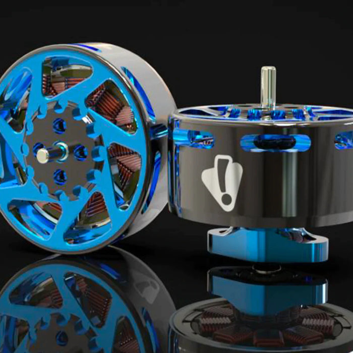 Ummagawd Aerolite 1605 3mm shaft 3600KV Motor - Gunmetal/Blue