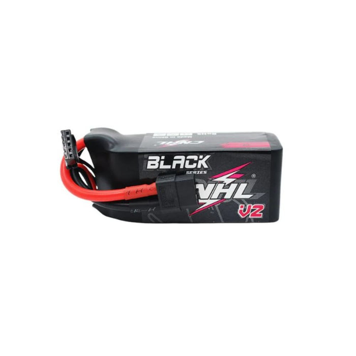 3 PACK - CNHL Black Series V2.0 1300mAh 14.8V 4S 130C Lipo Battery - XT60