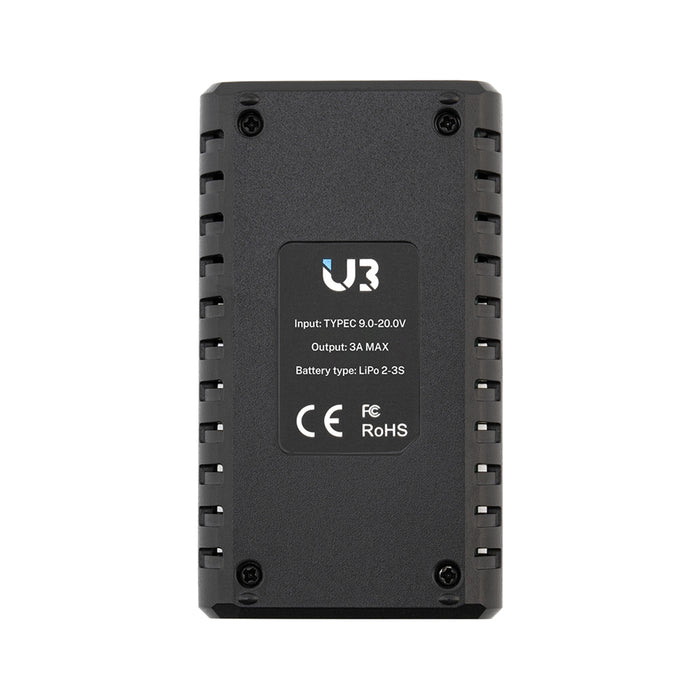 ToolkitRC U3 38W 3.0A USB-C 2-3S High-Speed Balance Lipo Charger