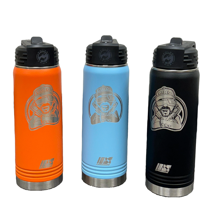 PyroDrone 20 oz. Insulated Water Bottle (Choose Color)