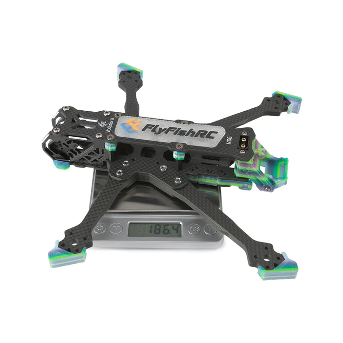 FlyfishRC Volador II VD5 O3 Deadcat FPV Long Range T700 Frame Kit - Black