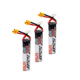 3-Pack Pyrodrone Hyperjuice 550mAh 11.1V 3S 100C Lipo Battery - XT30