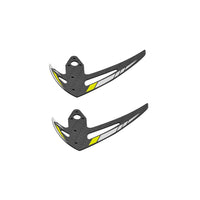 OMPHobby M2 EVO 3D Helicopter Vertical Stabilizer Set (2pcs) - YELLOW