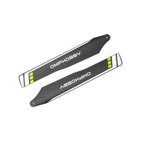 OMPHobby M1 EVO 3D Helicopter 125mm Main Blades (Hard) Set (2pcs) - YELLOW