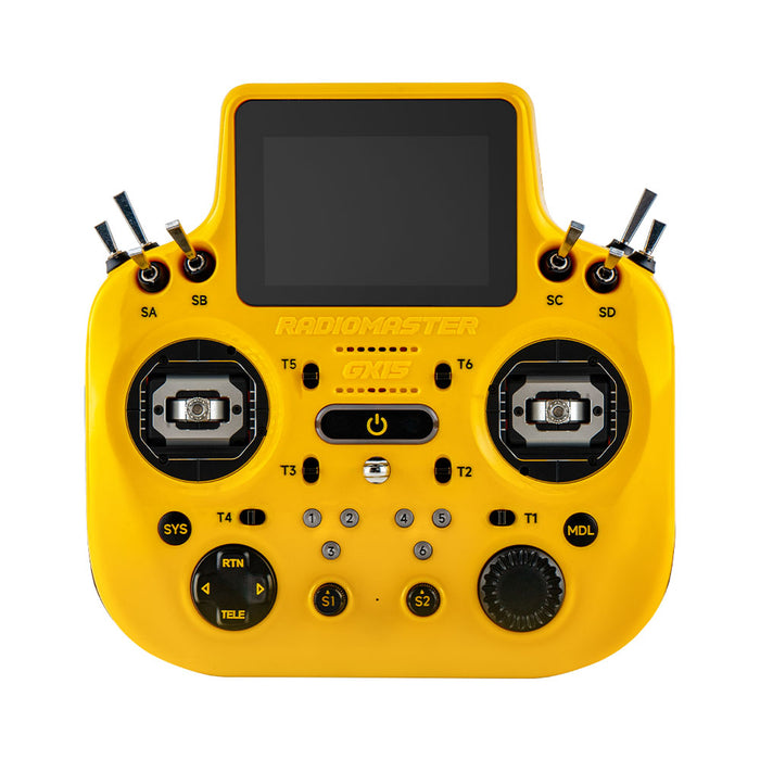 RadioMaster GX15 ELRS Gemini 2.4GHz 3.5-inch Touchscreen Display V6 CNC Hall Sensor Gimbals Radio Controller - Choose Color