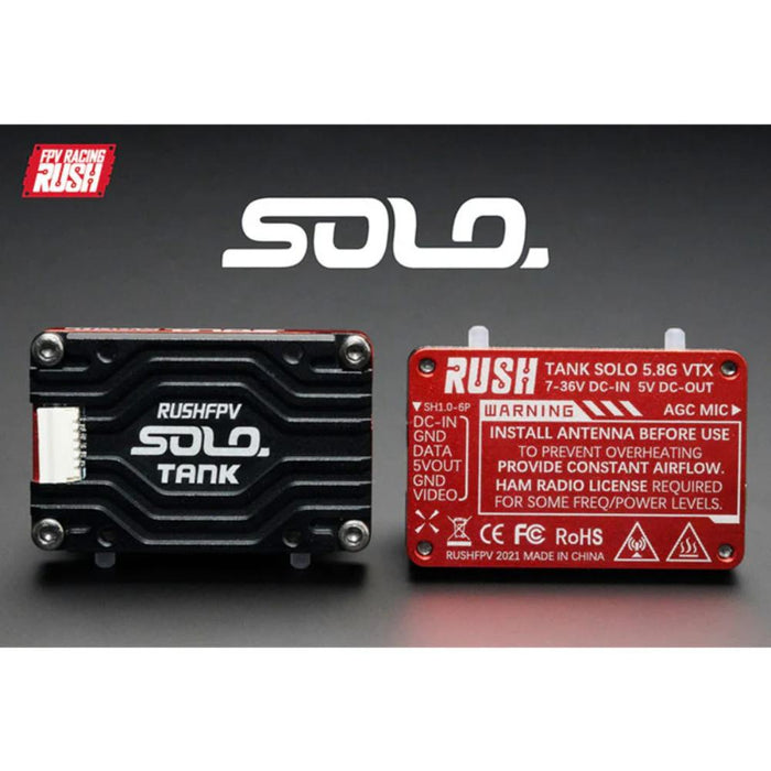 RUSHFPV Rush Tank SOLO 5.8GHz 1.6W 37CH VTX - US Version