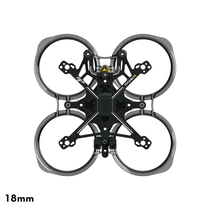 Flywoo FlyLens 75 O3 Frame Kit - Lite - Clear Black