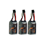 3-Pack Bonka U2 Ultra Light 1380mAh 6S 22.2V 180C FPV Racing LiPo Battery - XT60