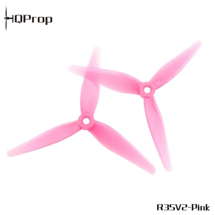 HQ Prop R35 V2 5.1x3.5x3 Tri-Blade 5" Prop (2CW+2CCW) - Choose Color