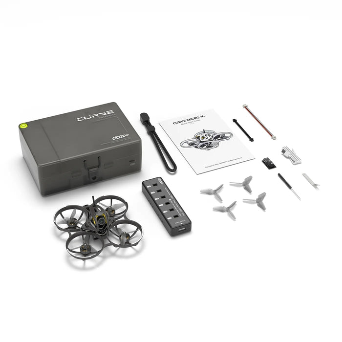 Caddx Curve Micro 16 HD 1S 75mm ELRS 2.4G Brushless Whoop Quadcopter - Black
