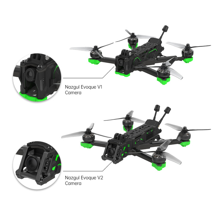 iFlight Nazgul Evoque F5X V2 Squashed-X Geometry FPV Drone Frame Kit