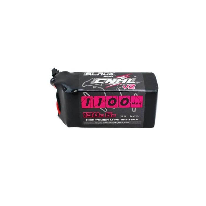 CNHL Black Series v2 1100MAH 22.2V 6S 130C Lipo Battery - XT60