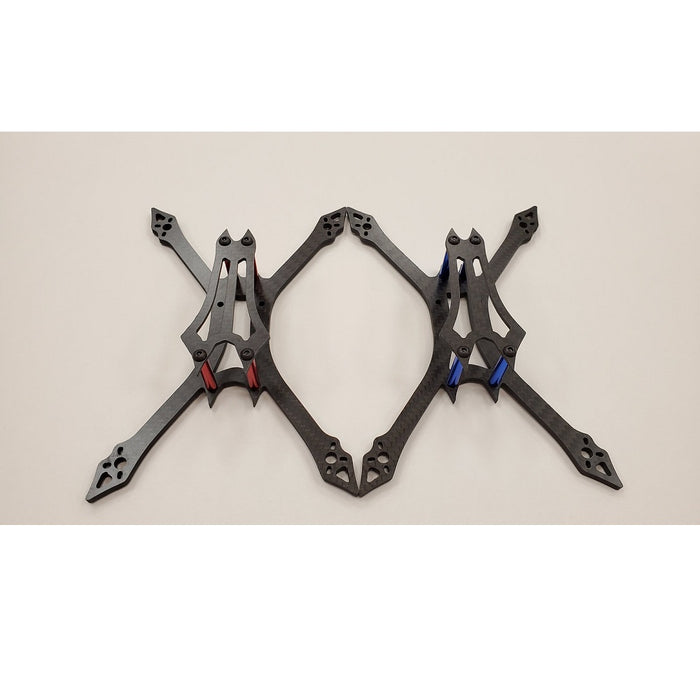 Quadifier Mamba 3" Racing Frame - Silver Hardware