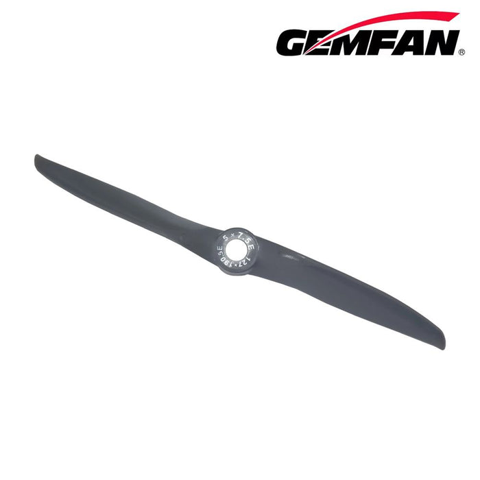 Gemfan 5x7.5 VORTEX Electric Glass Fiber Nylon Airplane/Wing/Drone Prop (2 Pcs) - Choose Rotation