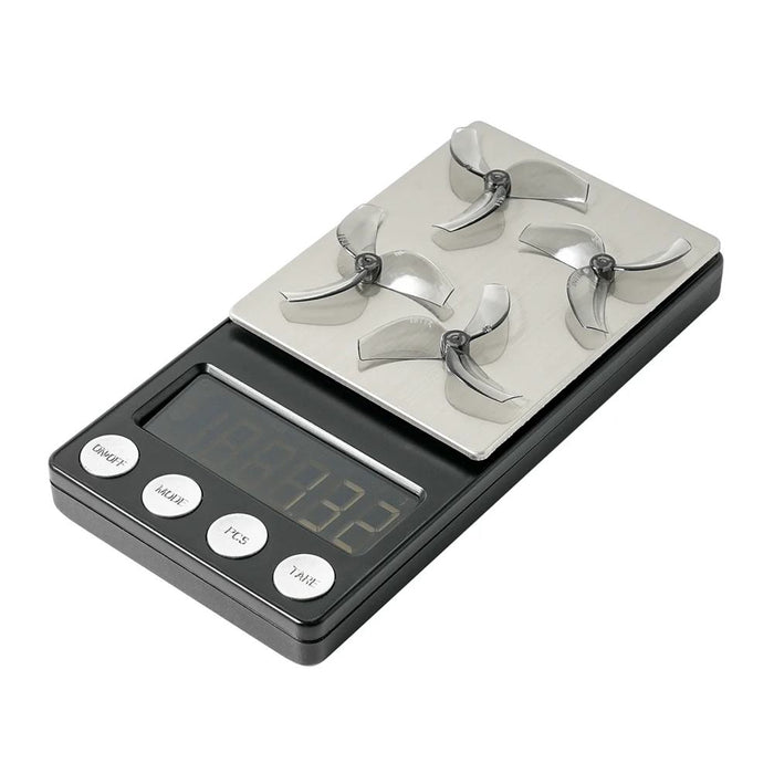 Gemfan 1611-3 40mm Tri-blade 1.5mm Shaft - Transparent (2CW+2CCW)