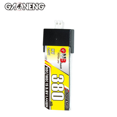 Gaoneng GNB 1S 380MAH 90C 3.8V HV Li-Po Battery for Whoop Micro - PH2.0 Plastic Head