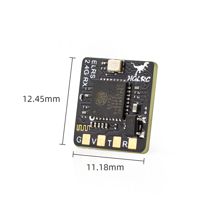 HGLRC ELRS 2.4GHz RX-T Receiver w/ T-Antennas