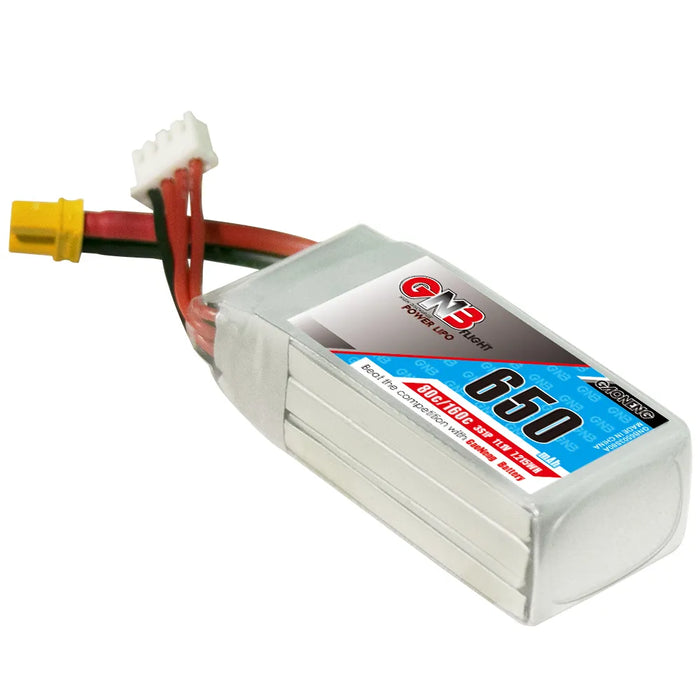 Gaoneng GNB 3S 11.1V 650mAh 80C Lipo Battery - XT30